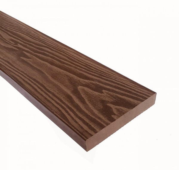 Террасная доска из ДПК Terrapol Смарт 3D Полнотелая без паза Орех Милано купить в Сызрани