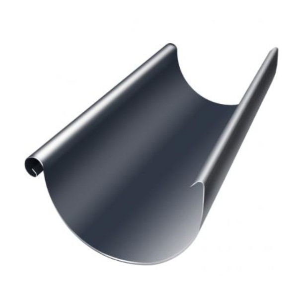 Водосток Grand Line 125x90 – Желоб 3м RAL 7024 купить в Сызрани