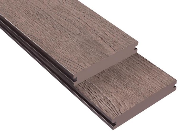 Террасная доска ДПК Outdoor 3D полнотелая NEVADA/CALIFORNIA BROWN коричневая микс купить в Сызрани