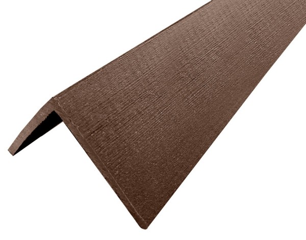Уголок ДПК для сайдинга 70x70x3000мм Коричневый купить в Сызрани