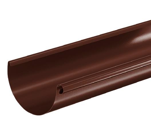 Водосток Aquasistem, система 125x90 - Водосточный желоб 3.00м RAL 8017 Коричневый купить в Сызрани