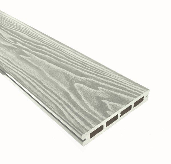 Террасная доска из ДПК Terrapol Смарт 3D Пустотелая с пазом Дуб беленый купить в Сызрани