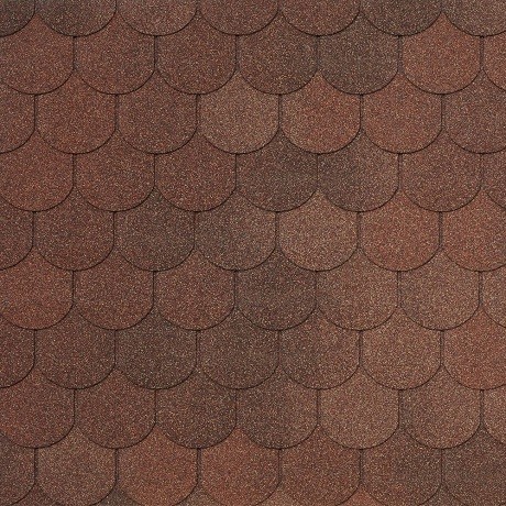 Гибкая черепица Tegola ASSISI terracotta 420 купить в Сызрани