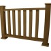 Ограждения из ДПК WOODVEX Кофе купить в Сызрани