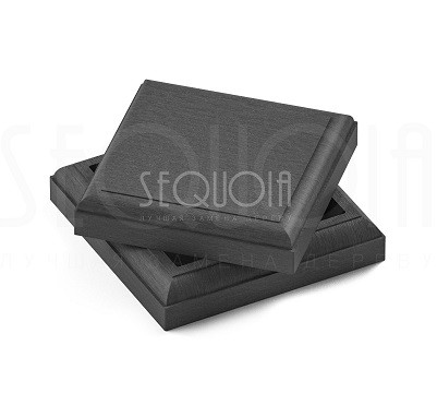 Комплект крышка/юбка для столба SEQUOIA GRAY купить в Сызрани
