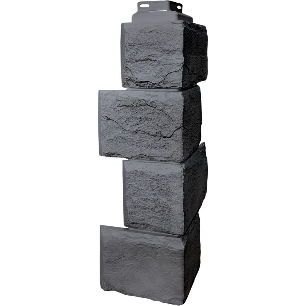 Цокольный сайдинг FineBer – Серия “Камень природный”, Угол наружный Кварцевый купить в Сызрани