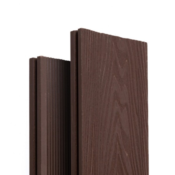 Террасная доска Ecodecking Экстра 3D полнотелая Венге купить в Сызрани