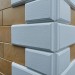 Угол Наружный к Фасадным Термопанелям Доломит Дагестанский Камень 400 мм Белый купить в Сызрани