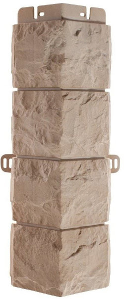 Фасадная панель Наружный угол фагот (талдомский), 0,45 х 0,13м (н) купить в Сызрани