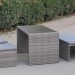 Диван-Трансформер AFINA плетеный из иск. ротанга S330G-W78 Grey купить в Сызрани