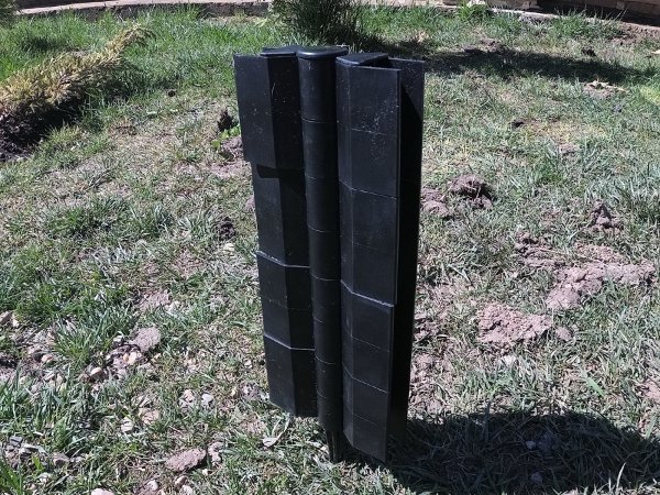 Угловой элемент поворотный, пластиковый от 60° до 300° для доски 300х30 мм из ДПК чёрный Holzhof купить в Сызрани