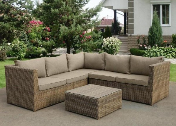 Комплект мебели AFINA плетеной из иск. ротанга YR825B Beige купить в Сызрани