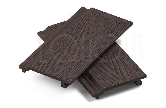 Доска фасадная ДПК 3D SEQUOIA Evolution WOOD BROWN купить в Сызрани