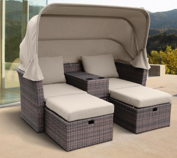 Комплект мебели AFINA плетеной из иск. ротанга AFM-330B Brown купить в Сызрани
