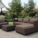 Комплект мебели AFINA плетеной из иск. ротанга YR821A Brown/Beige купить в Сызрани