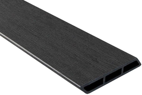 Доска Ромбус 3D ДПК Outdoor STORM BLACK черная купить в Сызрани