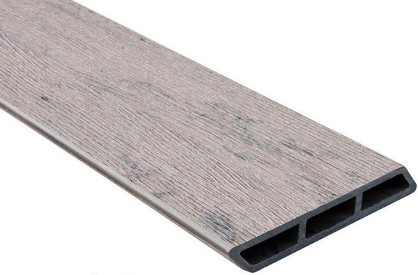 Доска Ромбус 3D ДПК Outdoor STORM GREY серая микс купить в Сызрани