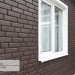 Фасадная панель Ю-Пласт Стоун Хаус Кирпич Коричневый купить в Сызрани