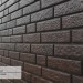 Фасадная панель Ю-Пласт Стоун Хаус Кирпич Коричневый купить в Сызрани