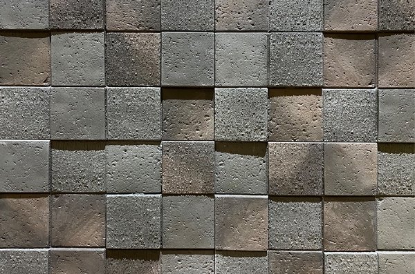 Фиброцементные панели КАНЬОН коллекция 3D-МОЗАЙКА 45 купить в Сызрани