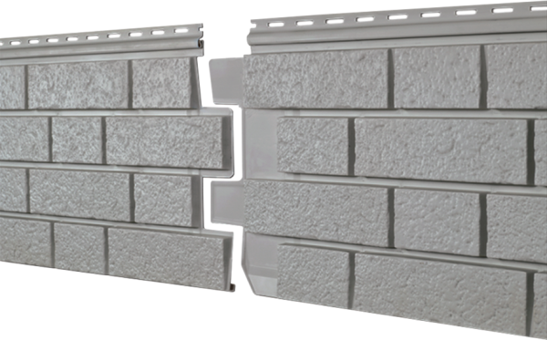 Фасадная панель Ю-пласт Стоун Хаус S-Lock Клинкер Нордик дым купить в Сызрани