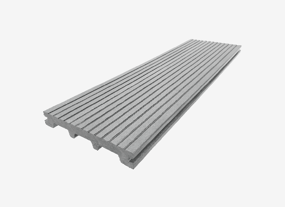 Террасная доска из ДПК RusDecking Unodeck Titanio - Серый купить в Сызрани