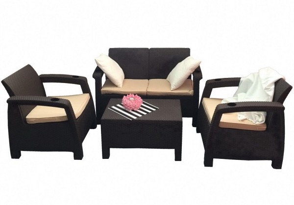 Комплект Yalta Terrace Set венге купить в Сызрани