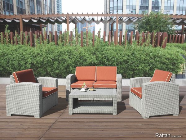 Уличные диваны и кресла коллекции Rattan Premium 4 купить в Сызрани