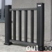 Ограждение из ДПК Outdoor Классик 3D STORM чёрный купить в Сызрани