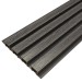 Фасадная доска из ДПК Faynag Wood Рейка Мокрый Асфальт купить в Сызрани