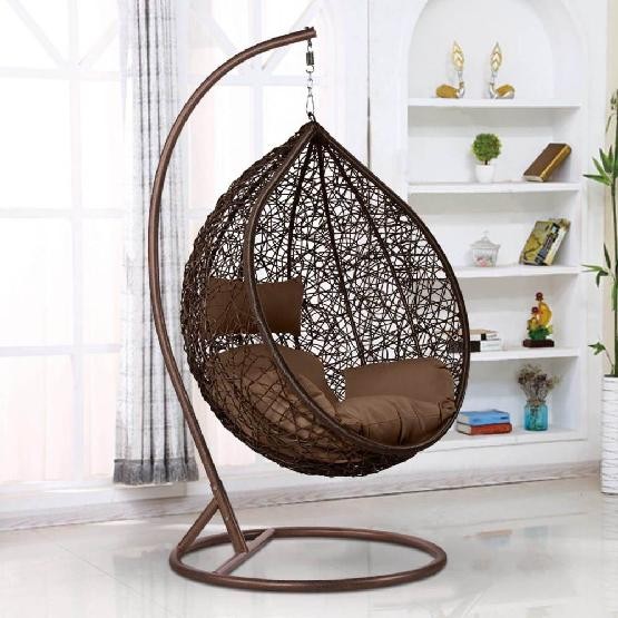 Кресло Подвесное из искусственного ротанга AFM-168A-XL Brown купить в Сызрани