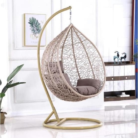 Кресло Подвесное из искусственного ротанга AFM-169A-XLB Beige купить в Сызрани