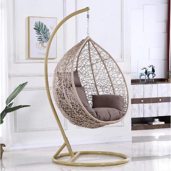 Кресло Подвесное из искусственного ротанга AFM-169A-LB Beige купить в Сызрани