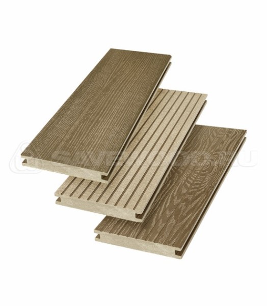 Террасная доска SW Fraxinus (R) полнотелая «SaveWood» Тик купить в Сызрани
