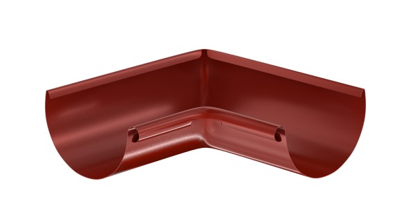 Водосток Aquasistem, система 150x100 - Угол желоба, внутренний 90° RR 29 Бургундский купить в Сызрани