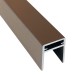 П-профиль Алюминиевый EasyDecking 35x25 Венге купить в Сызрани