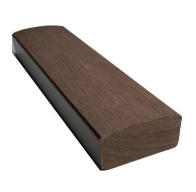 Лавочный брус Ecodecking Некст полнотелый брашированный 70х35 шоколад купить в Сызрани