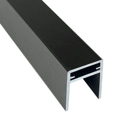 П-профиль Алюминиевый EasyDecking 35x25 Черное дерево купить в Сызрани