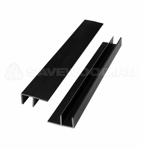 F-профиль ДПК Savewood – Чёрный купить в Сызрани