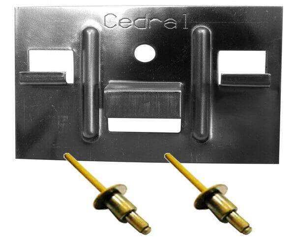 КЛЯММЕР + ЗАКЛЁПКА ДЛЯ CEDRAL CLICK 250 ШТ купить в Сызрани