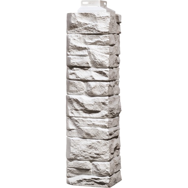 Угол наружный FineBer, Скала, Мелованный белый купить в Сызрани