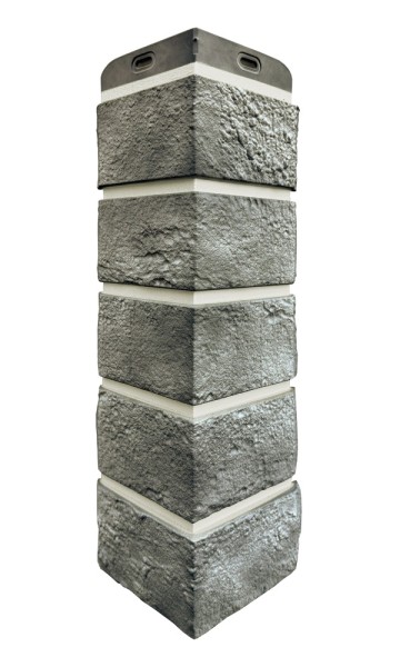 Угол Grand Line состаренный кирпич Элит гранит, ШОВ белый купить в Сызрани