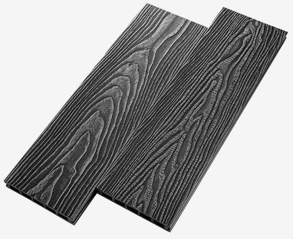 Террасная доска из ДПК RusDecking Unodeck Vintage - Графит купить в Сызрани