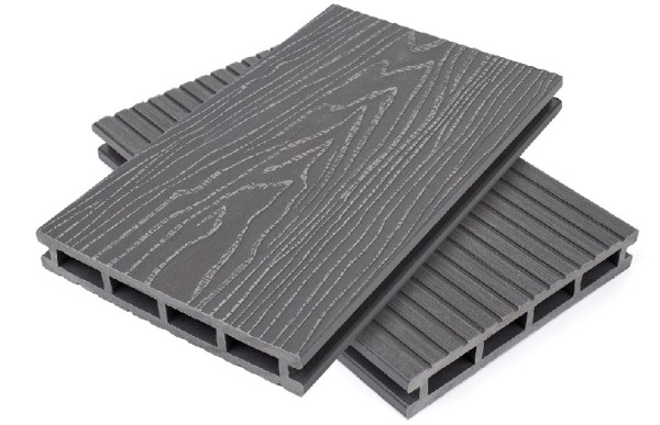 Террасная доская ДПК NanoWood Nature 3D пустотелая Серый купить в Сызрани