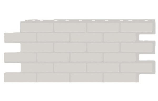 Фасадная панель T-Siding Кирпич Модерн Эко Уайт купить в Сызрани