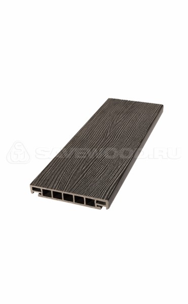 Террасная доска из ДПК SW Salix (S) (R) темно-коричневый купить в Сызрани