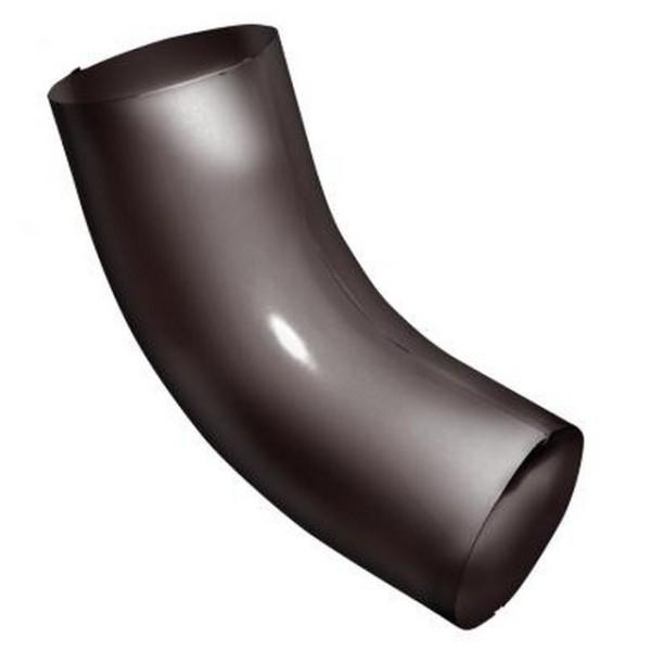 Водосток Grand Line 125x90 – Колено трубы RAL 8017 купить в Сызрани